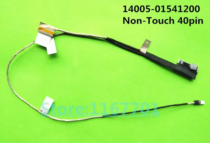 Ноутбук/ноутбук LCD/LED/LVDS кабель для Asus N501J N501JW N501JM UX501J UX501JM 14005-01541200 Non-Touch 40pin |