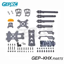 GEPRC GEP-KHX4 5 6 7 элегантный Hybrid-X комплект из углеродного волокна для рамы запасные части