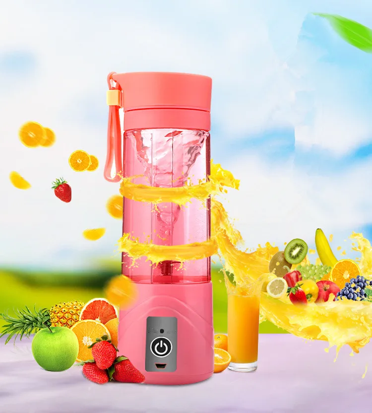 Portable Juicer Household Fruit Electric Juice Mixer USB Mini Food Processor 36V 20Win Juicers
