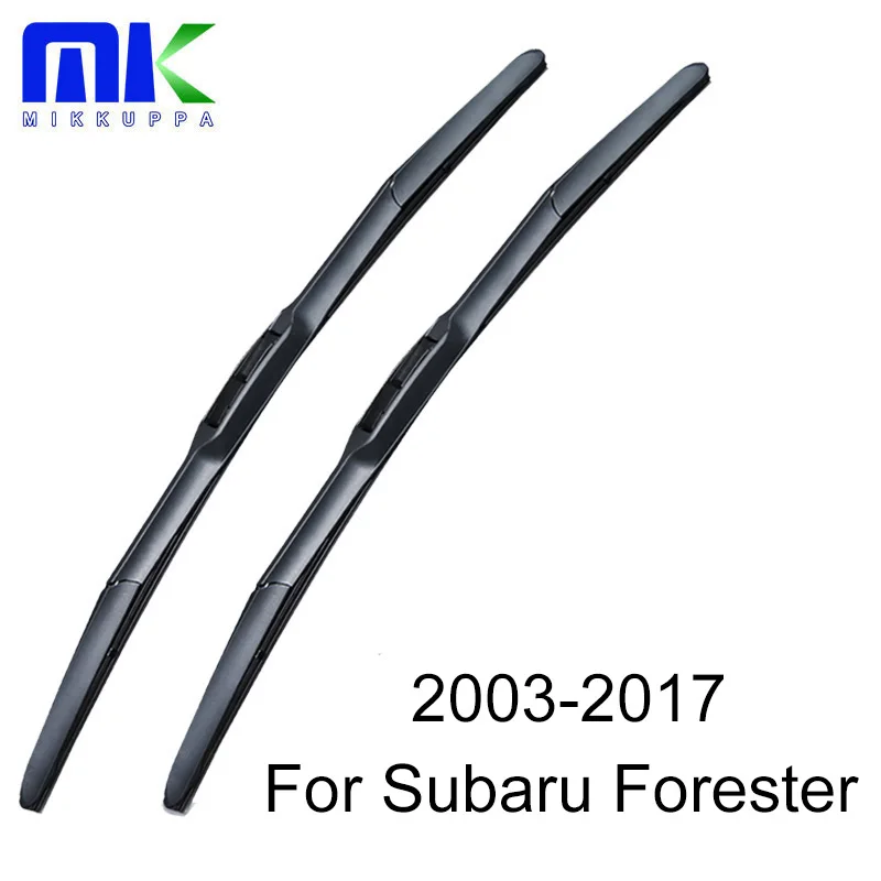 Mikkuppa Wiper Blades For Subaru Forester 2003 2004 2005 2006 2007 2008-2017 Windshield Windscreen Wiper Auto Car Accessories Mikkuppa Wiper Blades For Subaru Forester 2003 2004 2005 2006 2007 2008-2017 Windshield Windscreen Wiper Auto Car Accessories