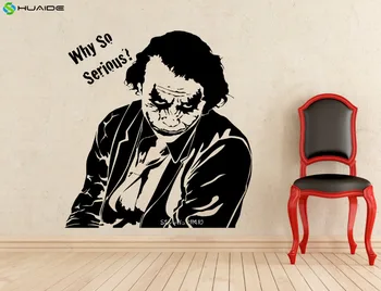 

Wall Decals Quote Joker Wall Stickers Why So Serious Wall Vinyl Decals Home Interior Murals Art Decoration Vinilos Parede A504