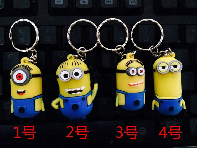 

Hot! Funny mini usb flash drive cute minion pendrive 4GB 8GB 16GB 32GB 64GB 128GB pen drive memory flash drive wholesale