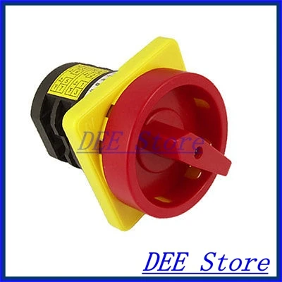 

Screw Terminals Rotary Cam 2 Position Changeover Switch Zzxpq