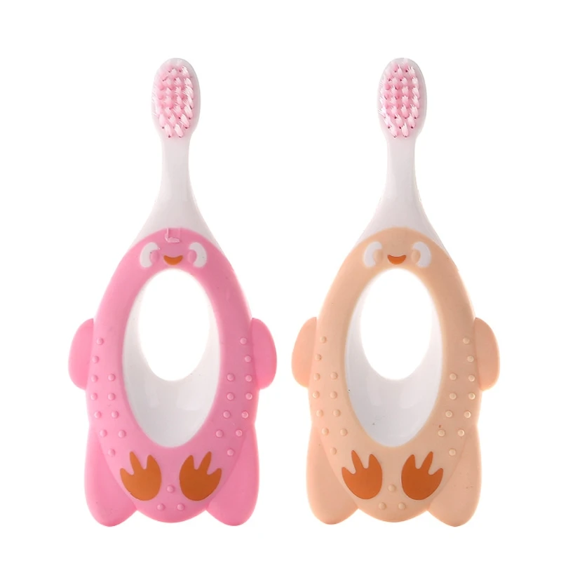 

Kids Cartoon Baby Soft-bristled Toothbrush Children Teeth Training Mouth Clean