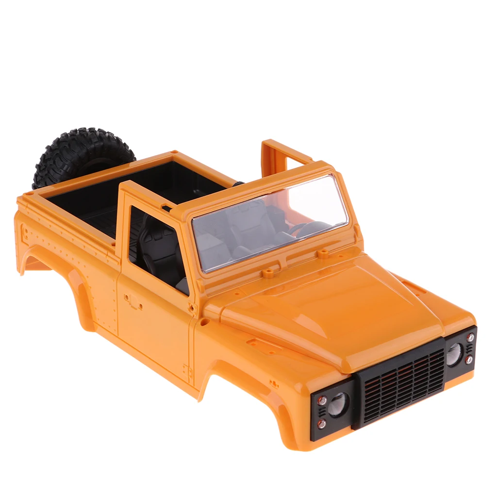 RC Crawler Shell Body Bodycover Wheelbase 200mm for MN-90 91 D90 RC Car DIY 1/12 RC Pickup Truck Parts
