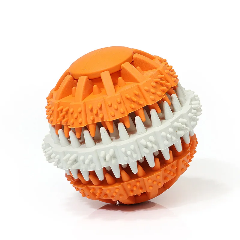 Pet Chew Toy Ball for Dogs Squeaky Run Fetch Throw Play Feeder Toy for Small Medium Large Dogs Chewing Toy with Food Dispenser