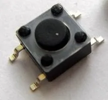 Тактильный мини кнопочный выключатель SMD 6x6x5 мм 13 4 3 микро переключатель