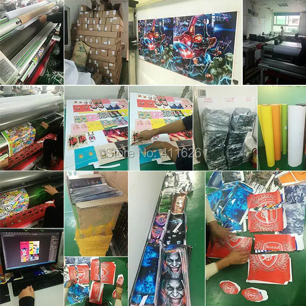 skin sticker production