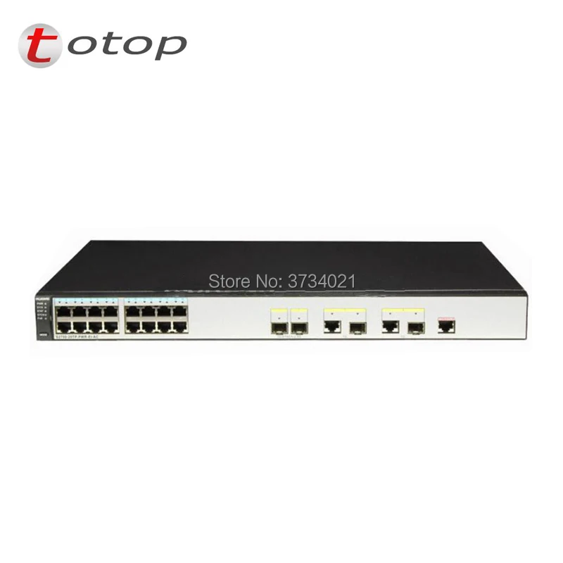 

Original New Hua wei Quidway S2700 Series Switch 16 port Fast Ethernet POE+ Layer 2 Network Switch S2750-20TP-PWR-EI-AC