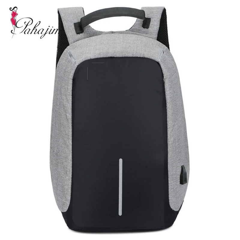 

Multifunction USB charging Men 15inch Laptop Backpacks For Teenager Fashion Male Mochila Leisure Travel backpack anti thief