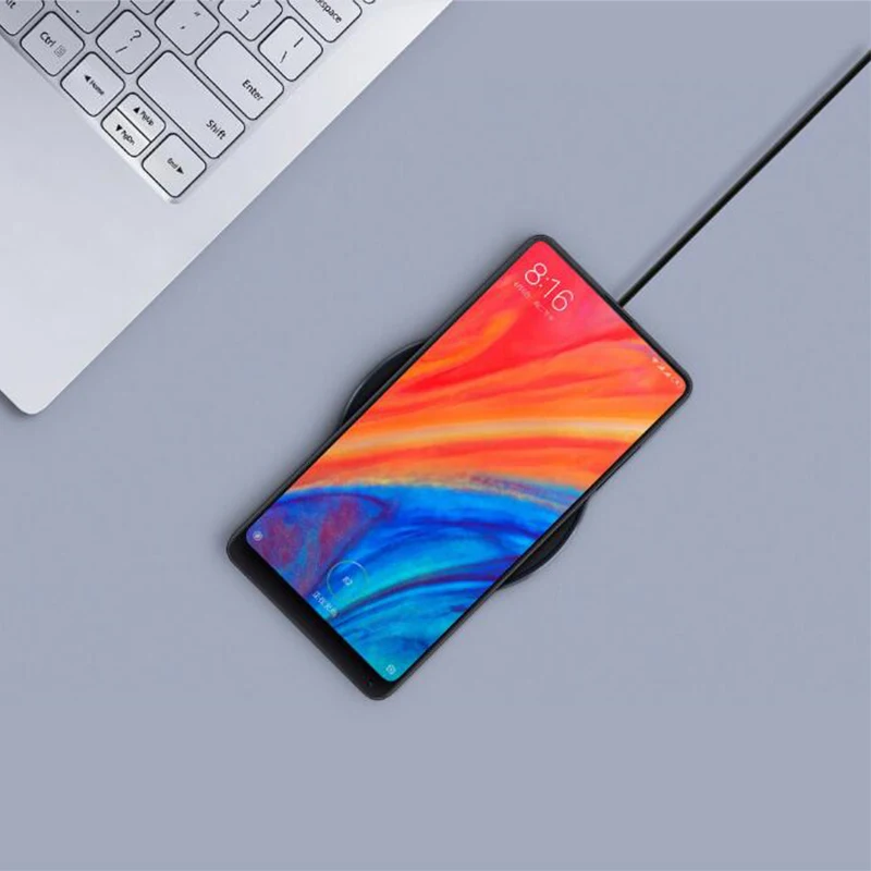 Новинка Оригинальное Беспроводное зарядное устройство Xiaomi WPC01ZM 10 Вт макс.