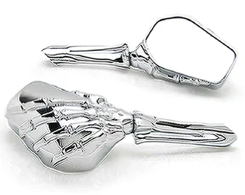 

Skeleton Mirrors For Softail Cross Bones Deuce Rocker