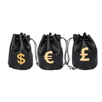 

Fashion Portable Dollar Sterling Euro Symbol Printed Bags Small Storage Handbag Key Pouch Wallet Drawstring Bag Coin Purse