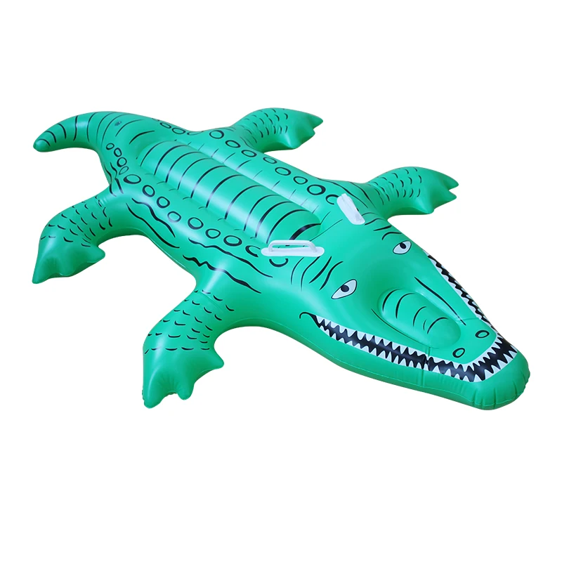 Крокодила ездить на надувной матрас для бассейна куртка из искусственной кожи для мальчиков и девочек летние водонепроницаемые безопасное сидение для детей игрушки пляжный шезлонг матрас шкафа