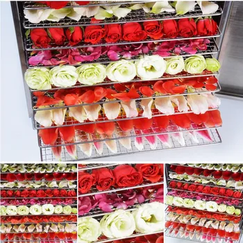 

220V Commercial Electric Vegetable Fruit Tea Herb Food Dryer Machine Multifunctional 16 Layers Food Dehydrator EU/AU/UK/US Plug
