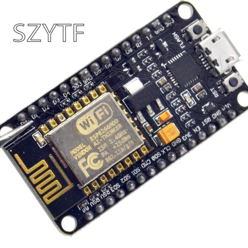 Беспроводной модуль NodeMcu Lua Wi Fi Интернет вещей макетная плата ESP8266 CP2102 с pcb