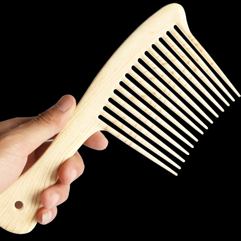 Профессиональный 1 шт. расческа для волос, расческа с широкими зубами для длинных волос, расческа для крепких длинных зубов, расческа для парикмахерских инструментов UN204