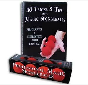 30 трюков и наконечников с губчатыми шариками от Eddy Ray magic Tricks | Игрушки хобби