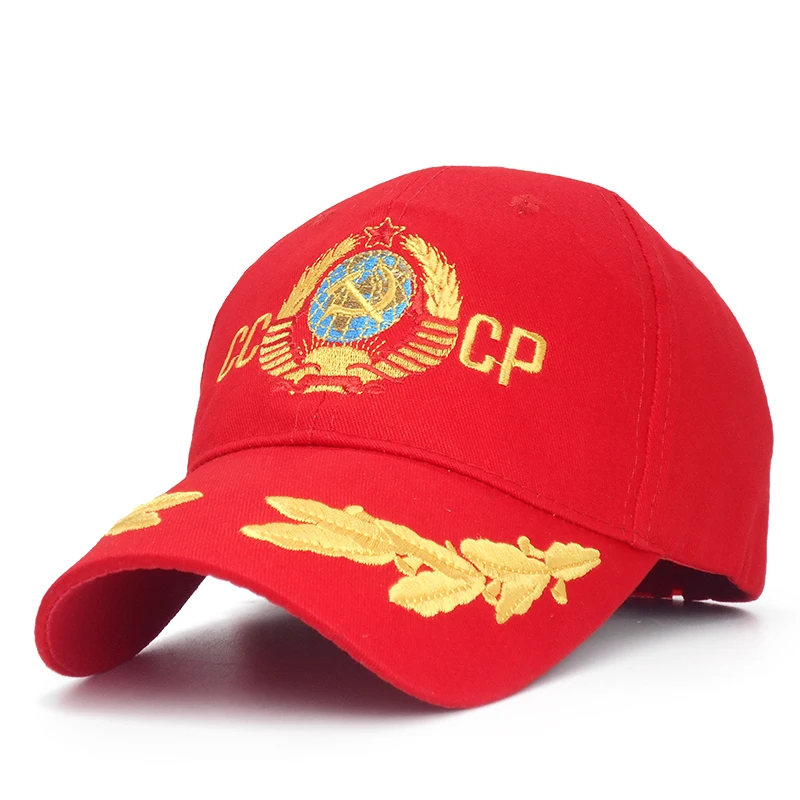 Кепка бейсбольная винтажная с надписью CCCP|Мужские бейсболки| |