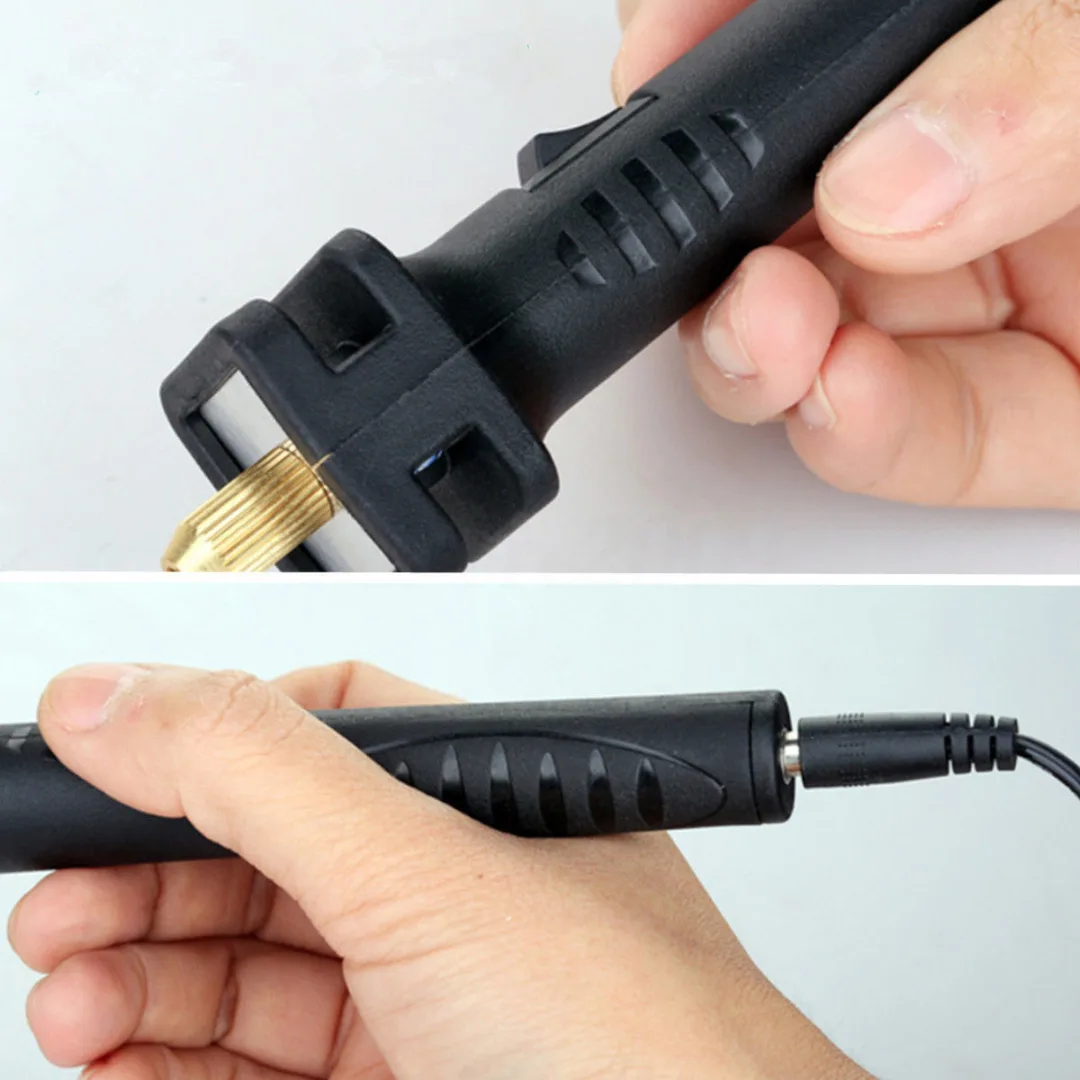 1 Set   2-20CM Electric Foam Cutter Black Electric Styrofoam Foam Cutter Hot Wire Foam Cutting Machine Pen w/ Voltage Adapter