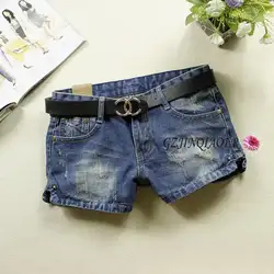 2016 летние джинсы женские placketing прямые джинсы feminino шорты синий низкой талией отбеленные pantalones cortos mujer джинсы шорты