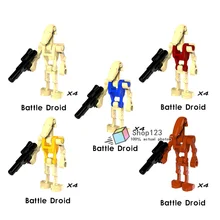 100 шт/партия боевой робот супер боевой броид доатт Штурмовик K-2SO строительные блоки игрушки для детей подарок PG8099