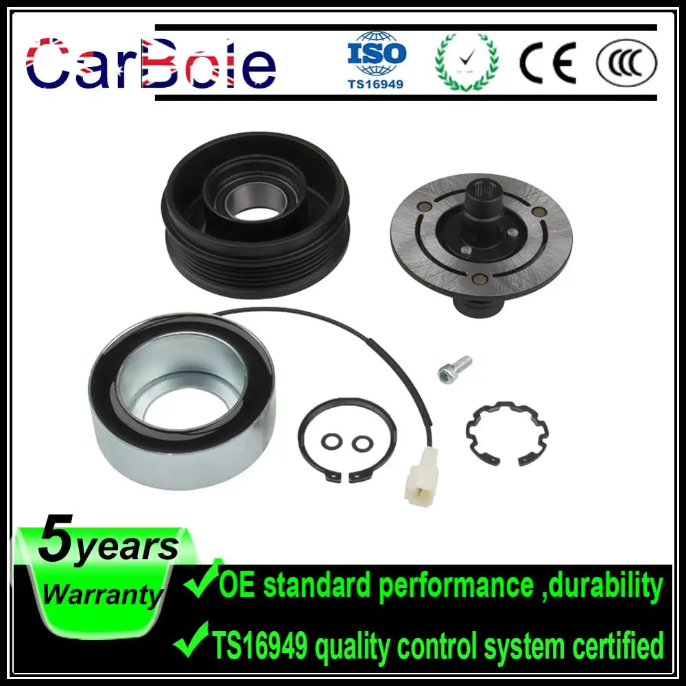 AC A//C Compressor Clutch Kit coil magnet /& pulley /& clutch plate For Mazda 3 /& 5