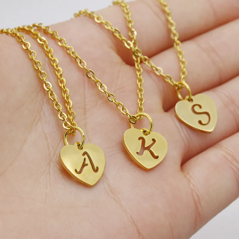 Gold locket design with alphabet sale