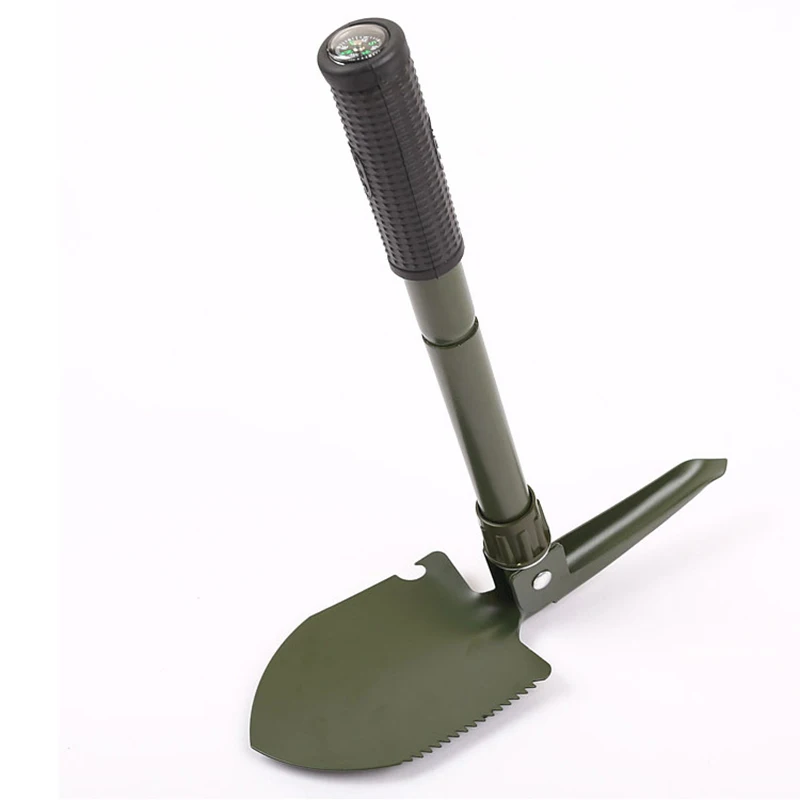 2016 Multi function Portable Folding Camping Shovel Survival Spade Trowel Pick Emergency Garden