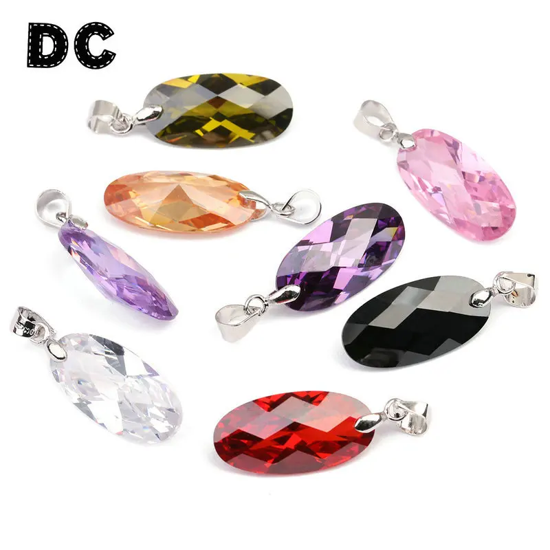 

DC DIY Zircon Charm Pendant Accessories Jewelry For Necklace