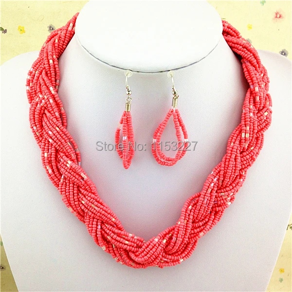 New Fashion Seed Bead Weaving Necklace Patterns African Coral Beads Gorgeous Seed Bead Patterns New Fashion Seed Bead Weaving Necklace Patterns African Coral Beads Gorgeous Seed Bead Patterns