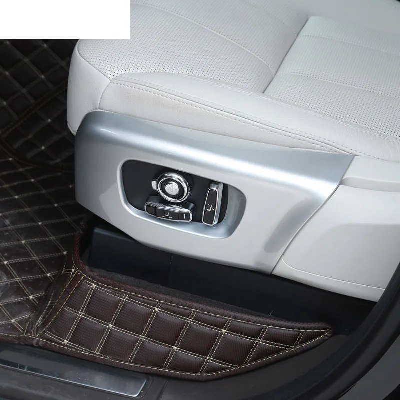 Накладка на сиденье автомобиля для Land rover Discovery 5 2017 19 хромированная накладка