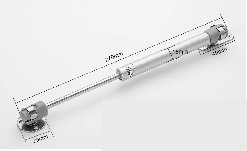 1 шт. 100N/10 кг пневматический стержень подушки выдвижной газа Поддержка дверные петли мягкая Кухня шкаф петли крышка остается открывания/закрывания