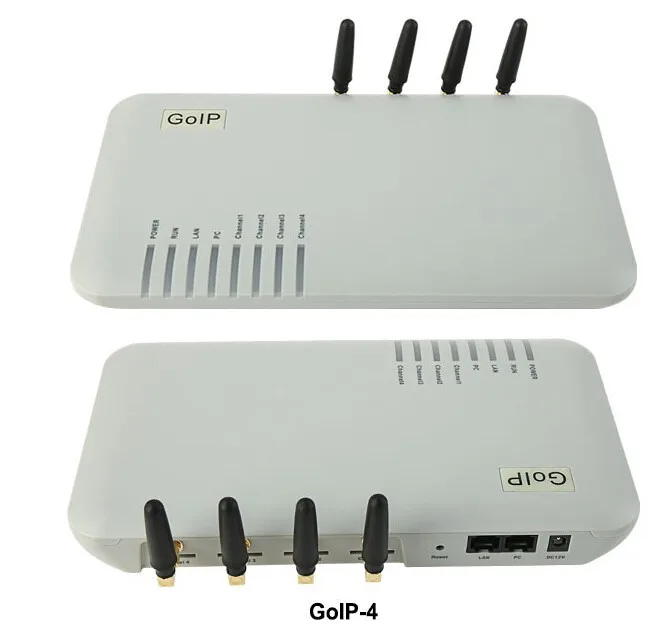 GSM Gateway.SMS шлюз SIP voip телефонии GOIP4 4 порта канала GOIP 4|gsm sip|voip gatewaysip |