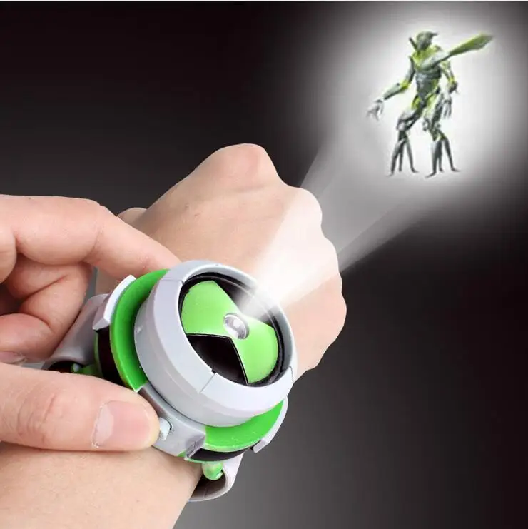 Бен 10 омнитрикса проецирующие Часы игрушки Ben 10 фигурку игрушки Ben10 часы игрушечный прожектор 2nd 3rd поколения карточные игрушки