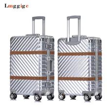 Новая алюминиевая рама, чемодан на колёсиках, дорожный костюм, чехол, сумка, Мужской чехол на колесиках, 2" 24" 2" 29" дюймов, Женская переноска, Nniversal wheel Box