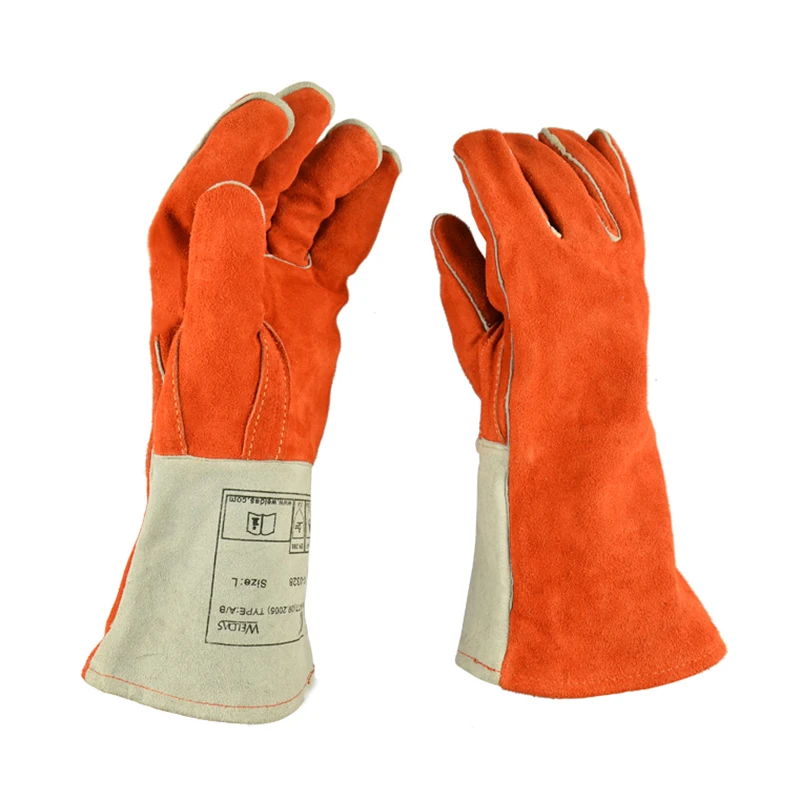 WELDAS 10 0328 Welding Gloves High temperature Heat Insulation Safety