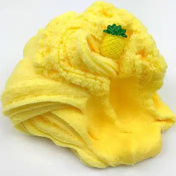 

60ml Fruit Kids Slime Toy Stress Relief Plasticine Scented Fluffy Mud Clay Gift