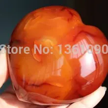 Xd j00300+++++ НАТУРАЛЬНЫЙ Красный Агат КВАРЦЕВЫЙ Сердце ИСЦЕЛЕНИЕ