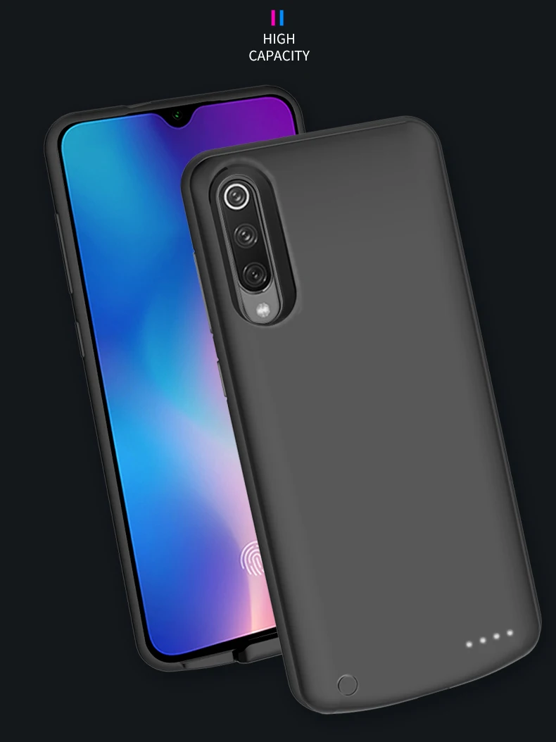 Высокое качество банк питания чехол для Xiao mi 9SE 6500 mah пакет резервного заряда