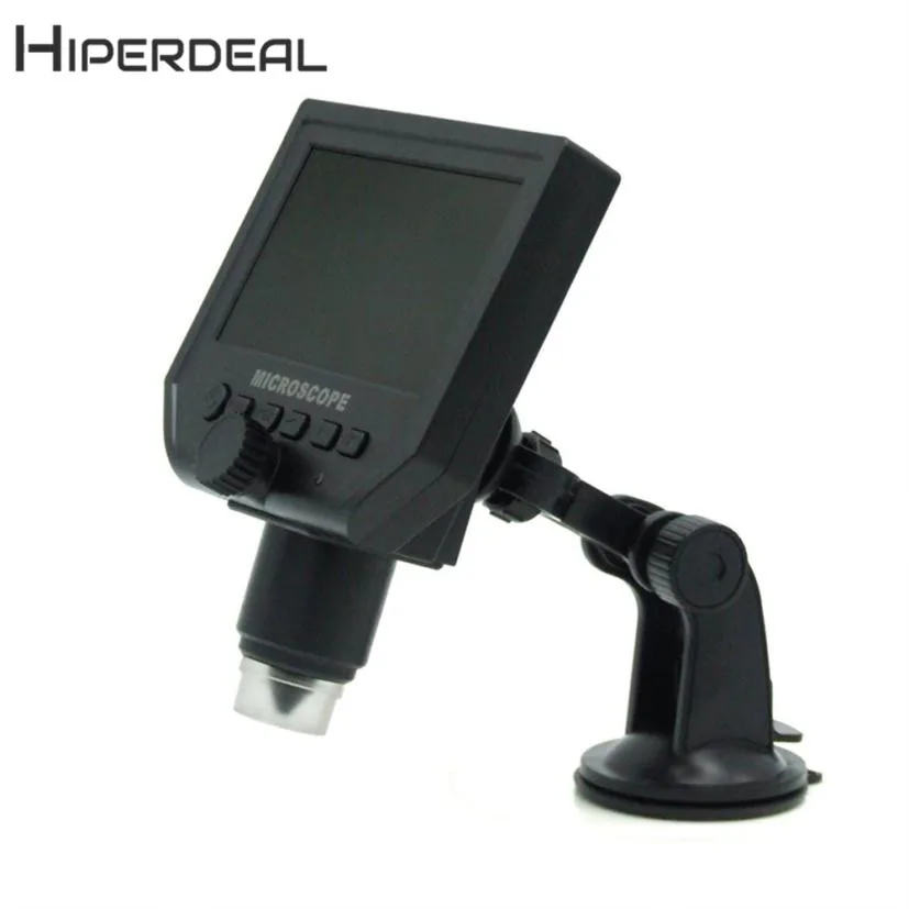 

HIPERDEAL New Digital Portable HD 1-600X 3.6MP Microscope Continuous Magnifier 4.3Inch Display 18Jan25 Drop Ship F