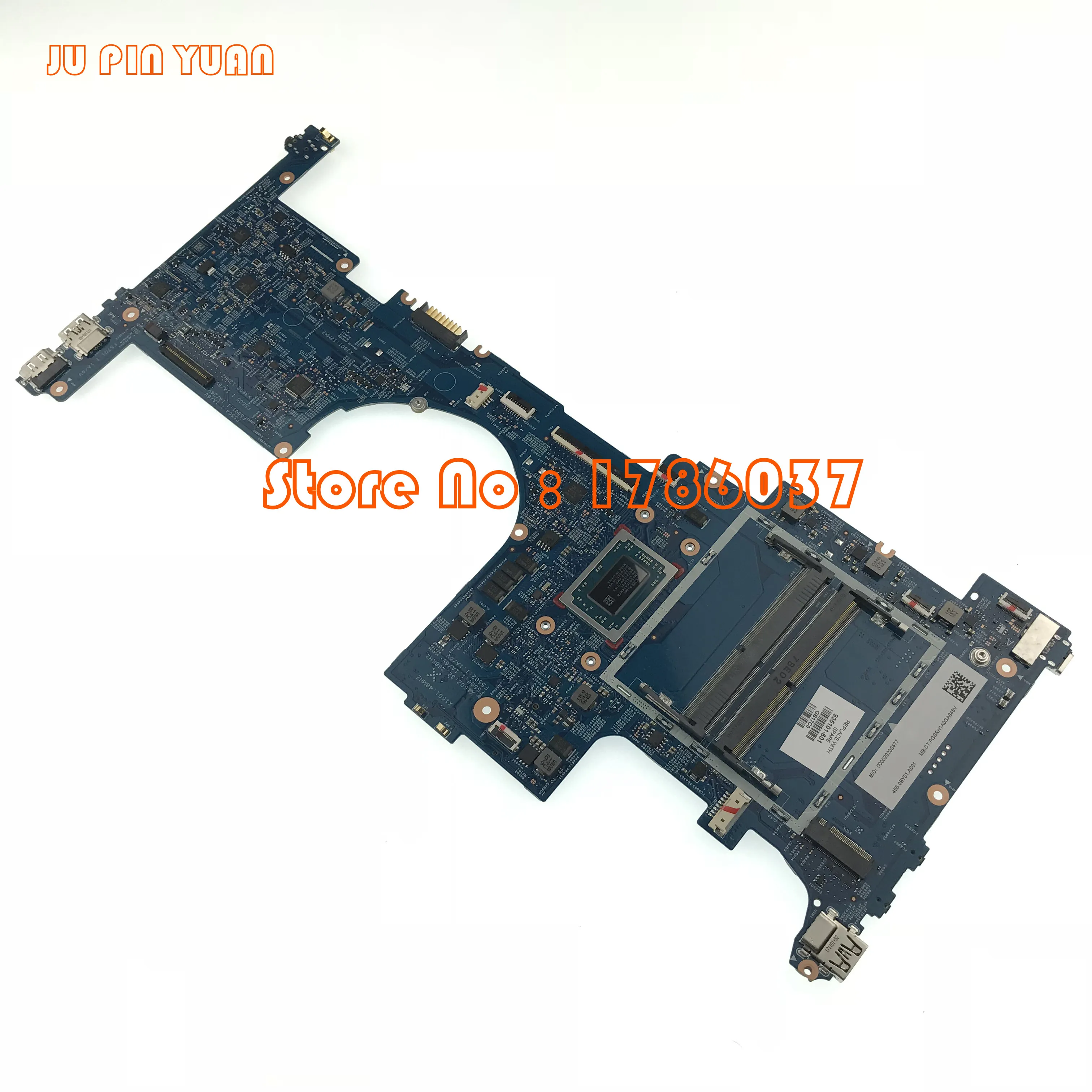 Ju pin yuan для hp Envy x360 15 15-BQ серии 935101-601 935101-001 аккумулятор большой емкости 448.0BY10.0011 материнская плата полностью протестирована