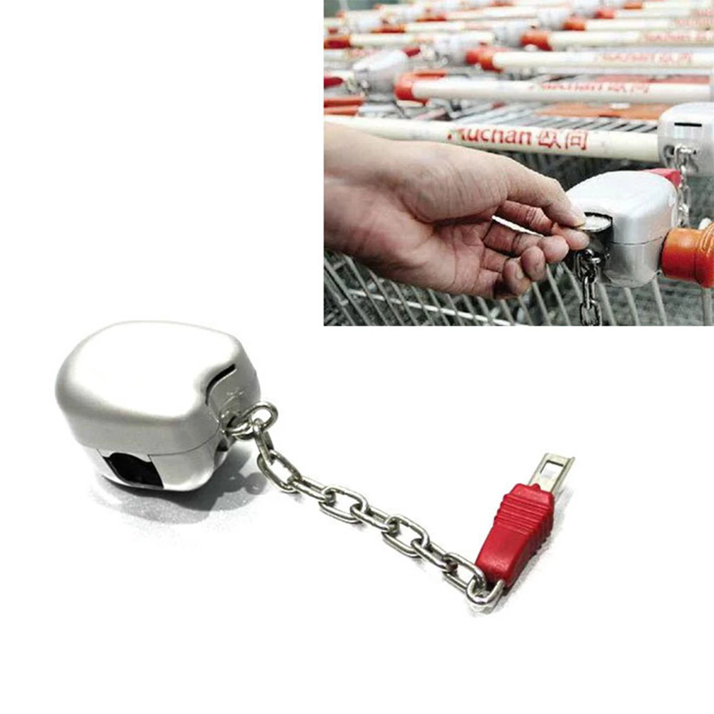 슈퍼마켓 쇼핑 카트 동전 자물쇠공구 부품 AliExpress