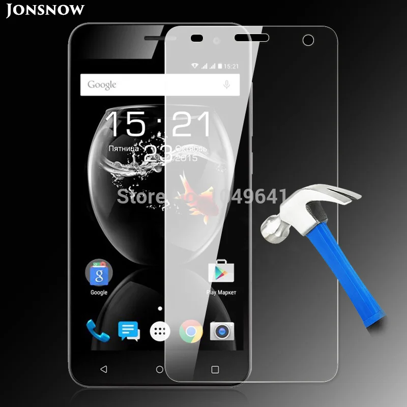 

JONSNOW Customized Tempered Glass for Fly FS504 Cirrus 2 0.26 mm Front Explosionproof LCD Screen Protector pelicula de vidro