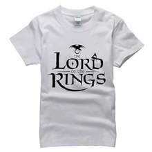 2015 sommer berühmte klassische filme der herr der ringe T hemd baumwolle t-shirt mann-stück lässig mann kurzarm plus größe
