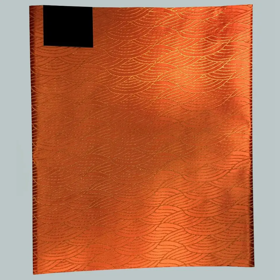

Afican sego headtie,Latest design,orange Gele & Wrapper,Super Jubilee sego headtie for wedding 2pcs/pack LXL-10-1