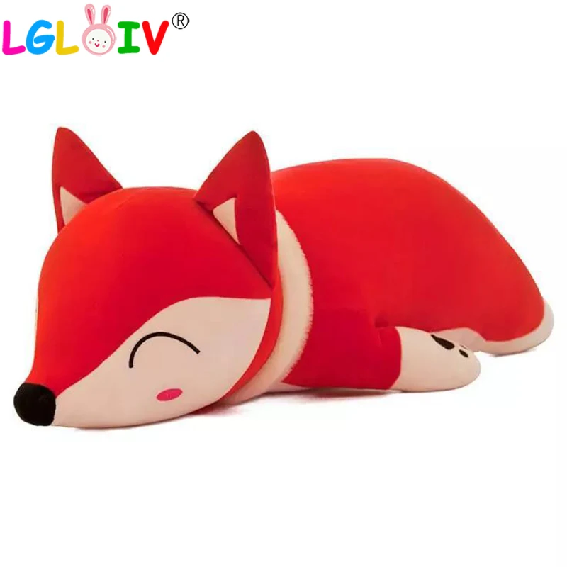 

35/50CM Kawaii Fox Dolls Stuffed Animals & Plush Toys For Gifts Children Boys Toys Plush Pillow Fox Stuffed Animals Soft Doll