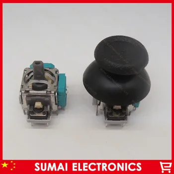 

50pcs 3D Joystick analog analogue thumb stick Sensor +50pcs Analog Thumb Grip Stick Cap For PS4 Controller