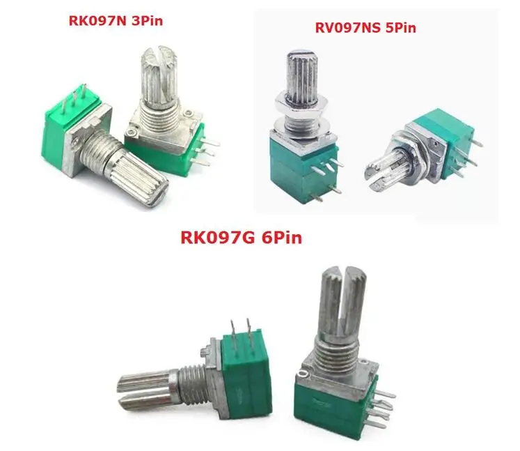 5pcs B100k B500k B5k B10k B20k B50k Rk097g Rk097n Rv097ns Double