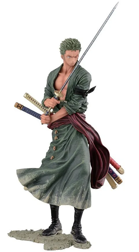Цельная фигурка экшн-фигура Roronoa Зоро фигурка 20 см ПВХ фигурка персонажа из мультфильма